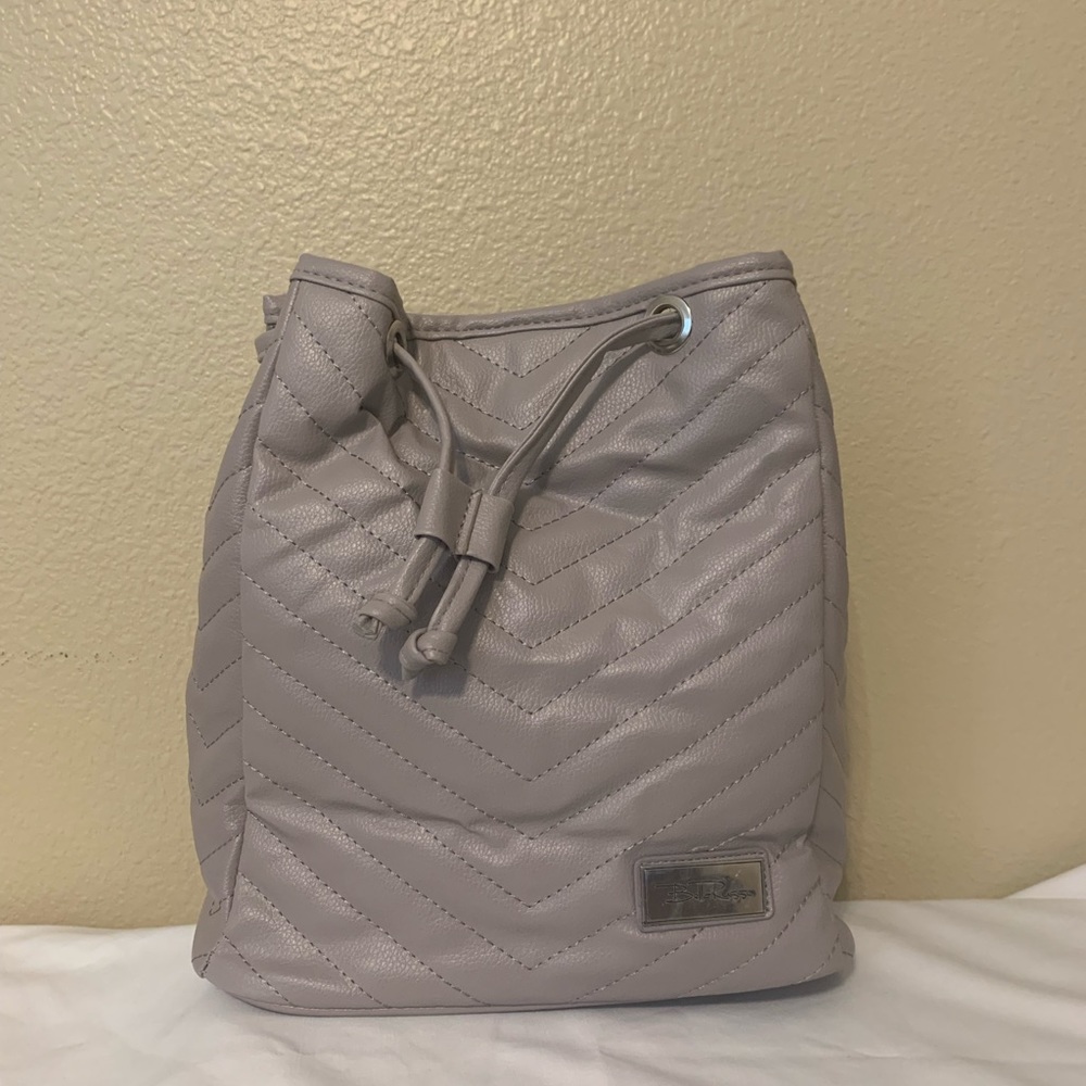 Bella Russo Backpack Bag Color: Light Gray